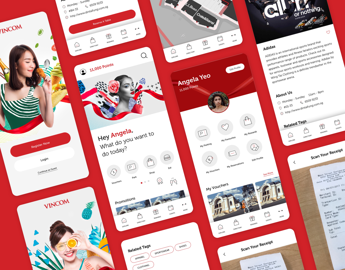 VINCOM App Design
